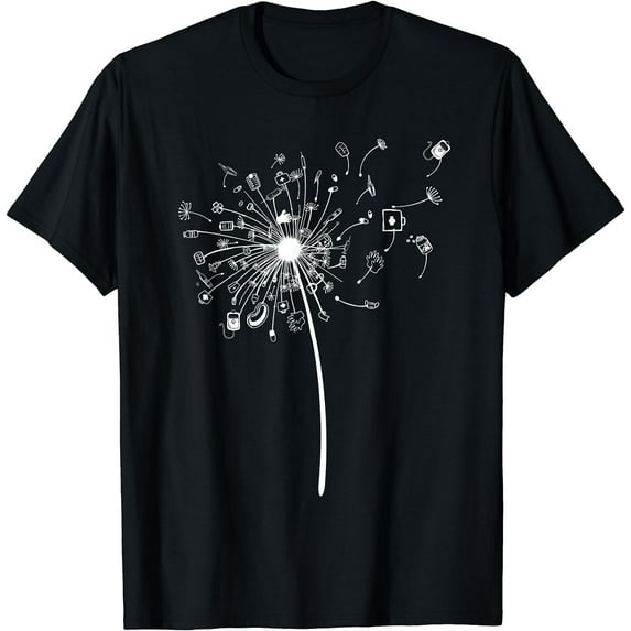 Dandelion Medical Nurse RN CNA ER NICU LPN NP Nursing Women T-Shirt