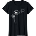 thumbnail image 1 of Dandelion Music Notes Flowers Music Dandelions T-Shirt, 1 of 4