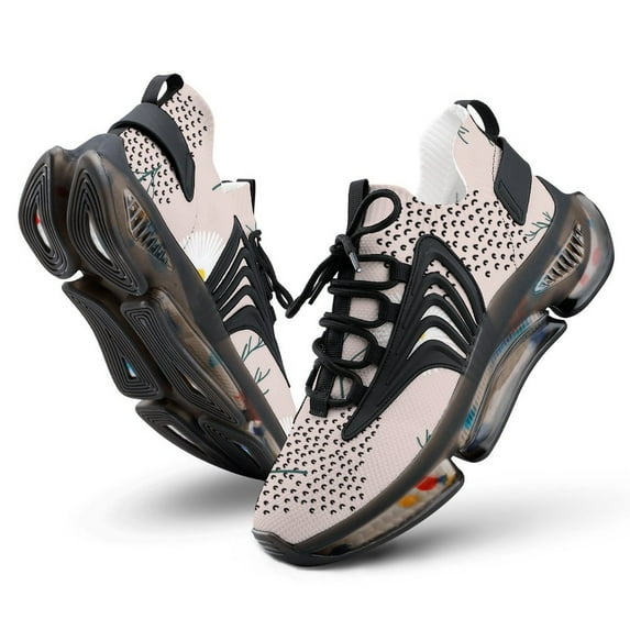 Dandelion Pattern Walking Shoes for Men Woman Lightweight Tennis Fashion Elastic Sports Shoes Cushion Basketball Shoes