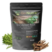 Dandelion Root Powder Potent 10:1 Strength Dandelion Extract 1 lb | Pure Dandelion Powder Non-Gmo - Go Nutra