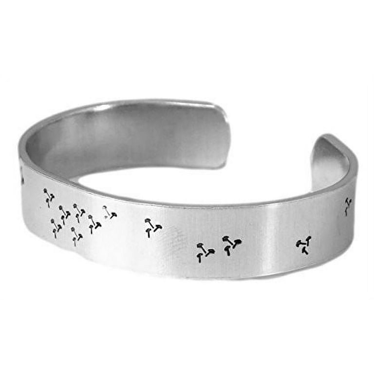 Aluminum cuff hotsell bracelet