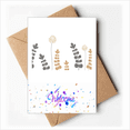 thumbnail image 1 of Dandelion s Art Welcome Back Greeting Cards Envelopes Blank, 1 of 4
