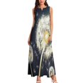 thumbnail image 1 of Dandelions Flying Long Dress Female Clothing Prom Dress Dress Women Elegant Luxury, 1 of 7