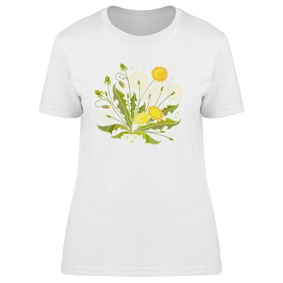 Dandelions In Classic Style T-Shirt Women -Image by Shutterstock, Female XX-Large