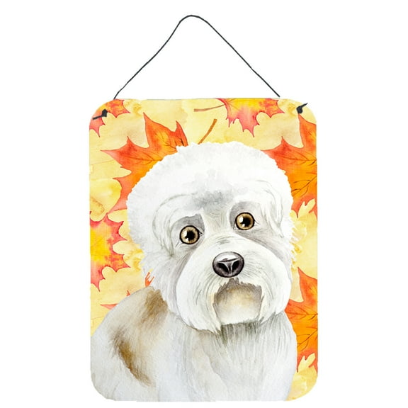 Dandie Dinmont Fall Wall or Door Hanging Prints
