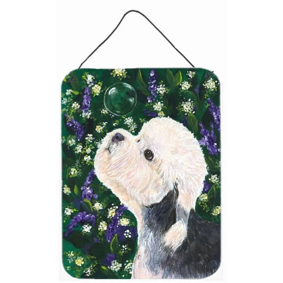 Dandie Dinmont Terrier Aluminium Metal Wall Or Door Hanging Prints