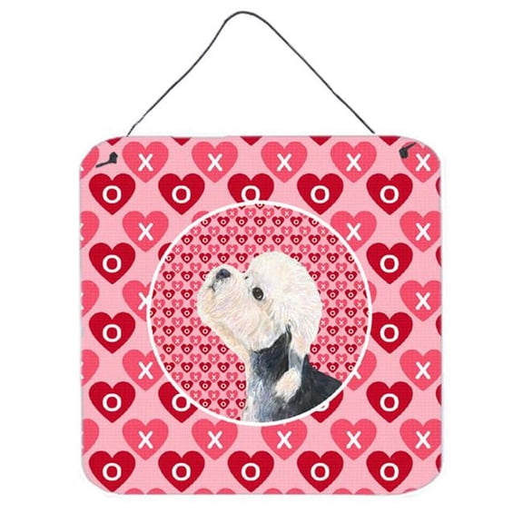 Dandie Dinmont Terrier Aluminium Metal Wall Or Door Hanging Prints