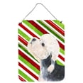 thumbnail image 1 of Dandie Dinmont Terrier Candy Cane Holiday Christmas Wall or Door Hanging Prints, 1 of 2