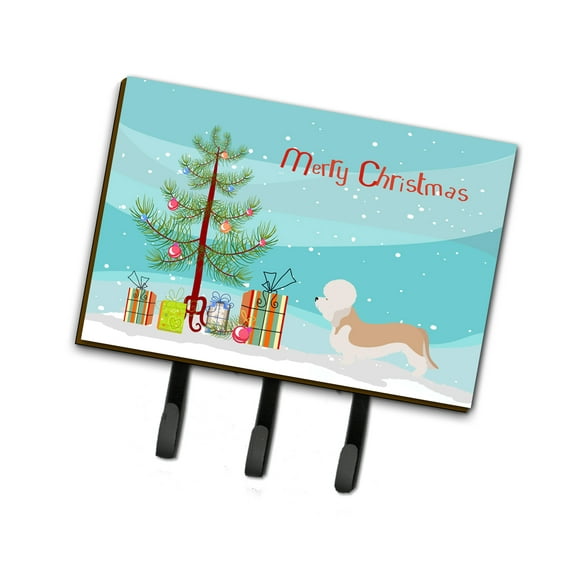 Dandie Dinmont Terrier Christmas Leash or Key Holder