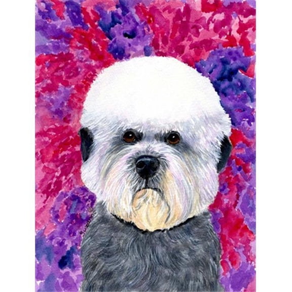 Dandie Dinmont Terrier House Size Canvas Flag