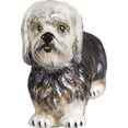 thumbnail image 1 of Dandie Dinmont Terrier Polish Glass Christmas Ornament Dog Decoration, 1 of 2