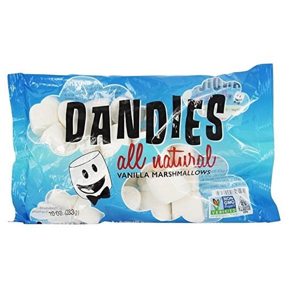 Dandies - All Natural Vegan Marshmallows - 10 oz. (Pack of 2)