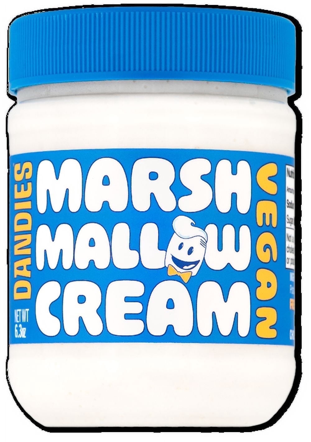 Dandies Marshmallow Cream Vegan Non-GMO - 6.3 oz Pack of 4