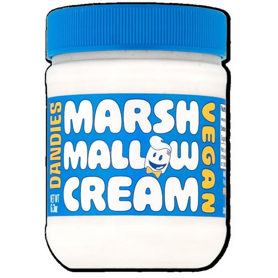Dandies Marshmallow Cream Vegan Non-GMO - 6.3 oz Pack of 4