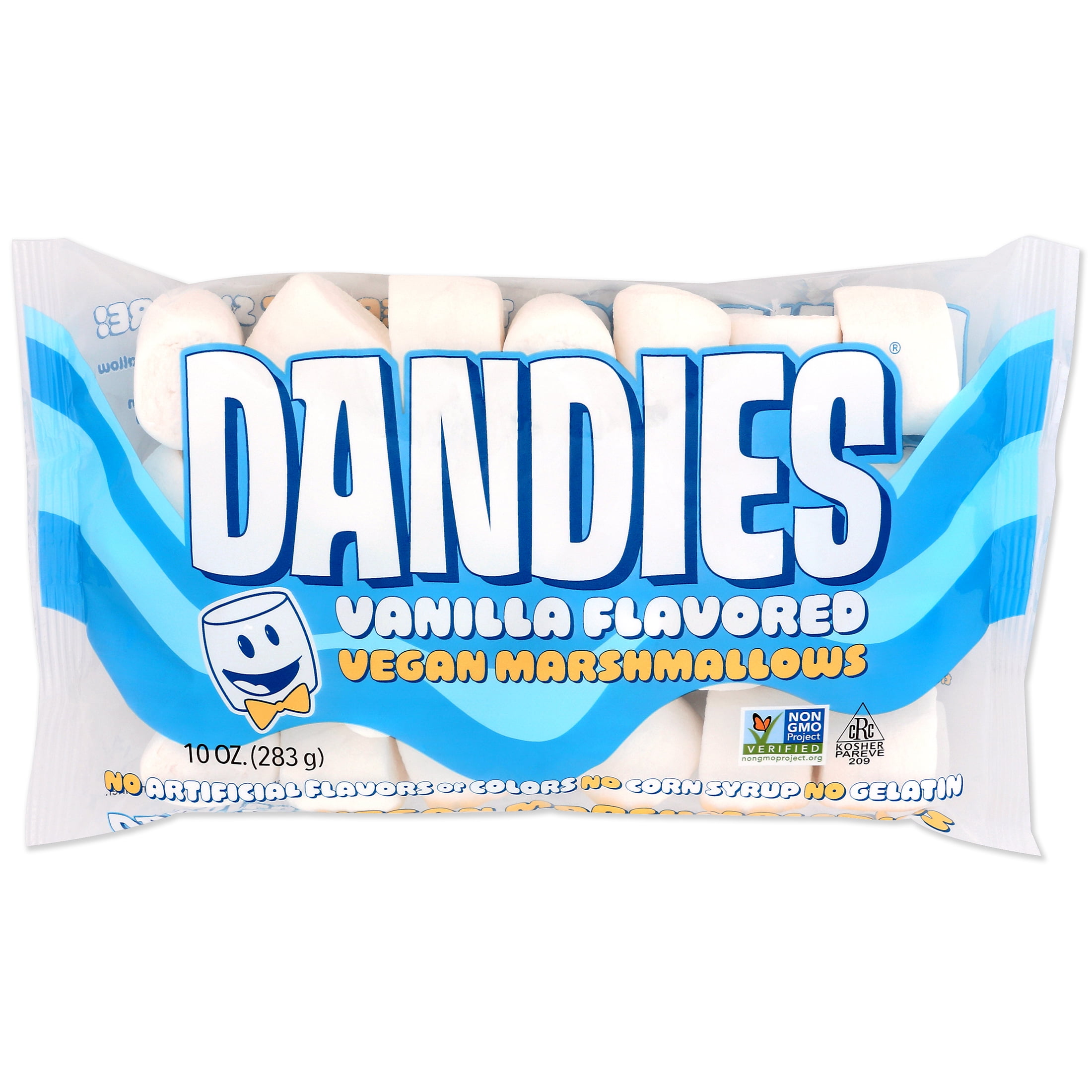 Dandies Vegan Marshmallows, Vanilla, 10 oz bag