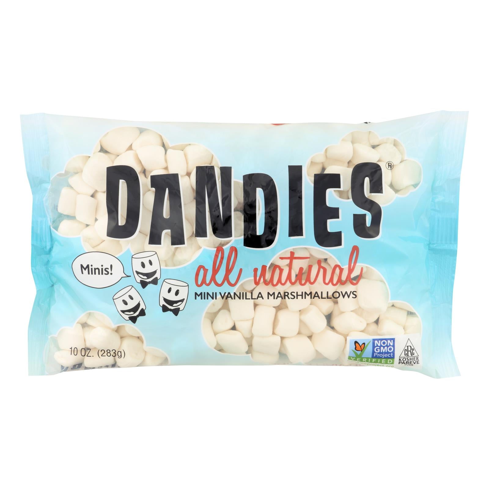 Dandies Vegan Mini Marshmallows, Vanilla, 10 Oz