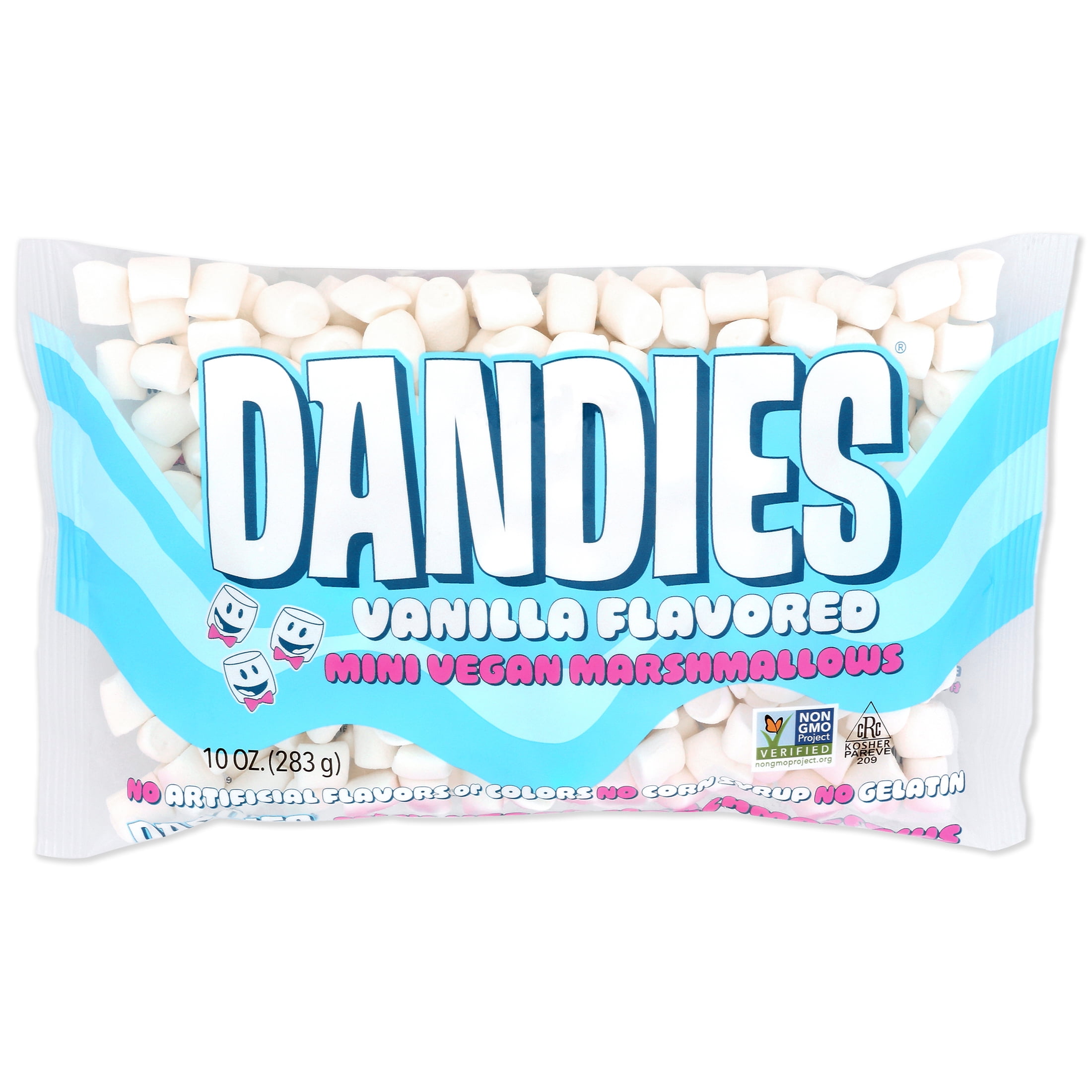 Dandies, Vegan Mini Marshmallows, Vanilla, 10 oz