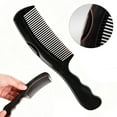 thumbnail image 1 of Dandruff Comb Fine Tooth Scalp Comb for Dandruff Removal & Lice Prevention - Brown Scalp Detox Comb for Women/Men/Kids, 3-in-1 Massager Brush with Detox & Hair Cleansing Tool for Gentle Care, 1 of 10