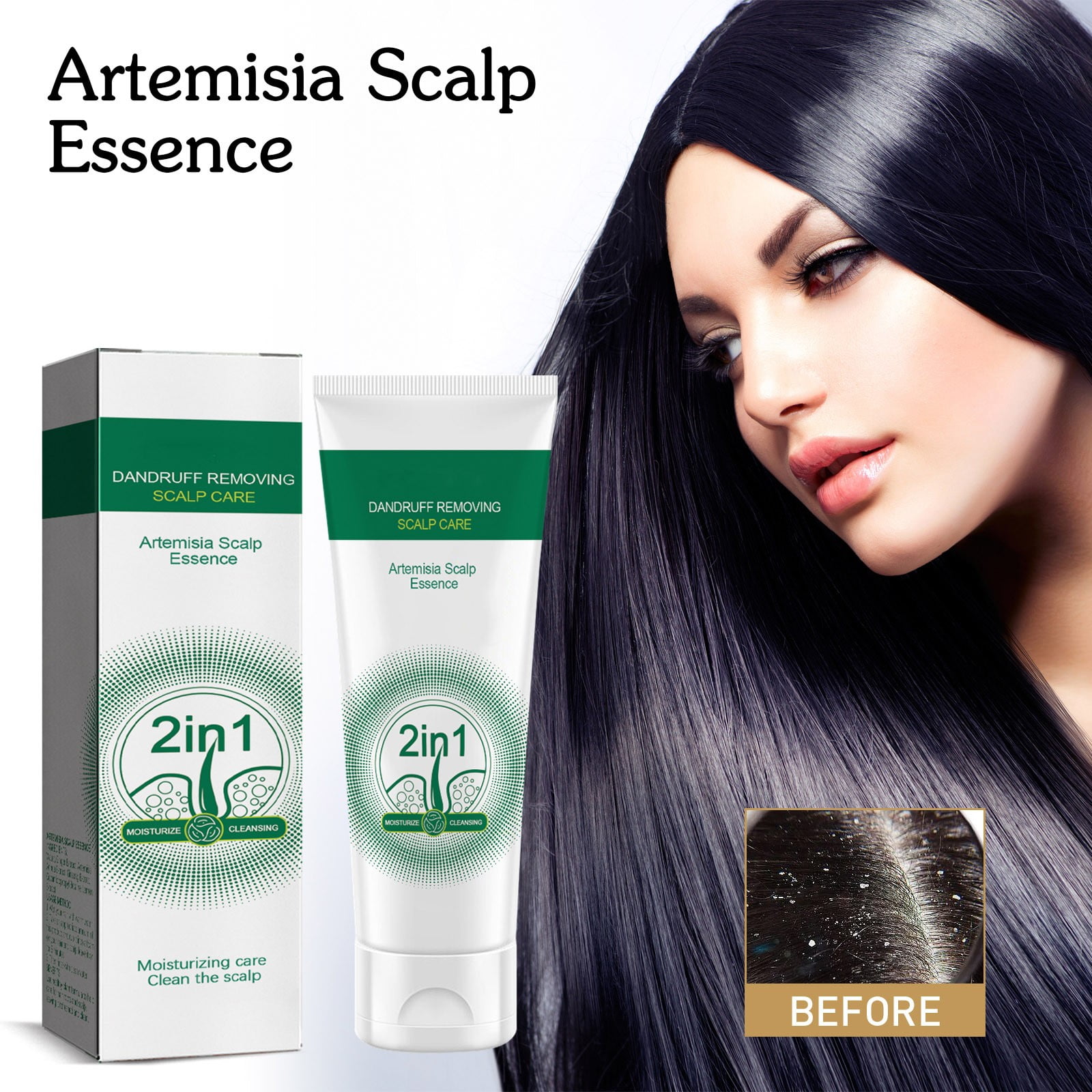 Dandruff Conditioner Dandruff Shampoo Cleanses Scalp Conditioner Hair