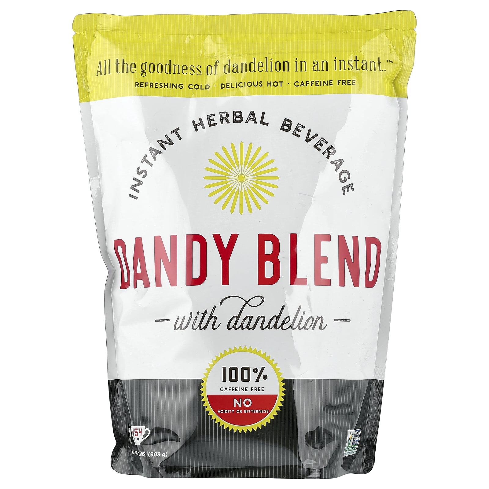 dandy Dandy Blend Instant Herbal Beverage With Dandelion, Smooth Flavor