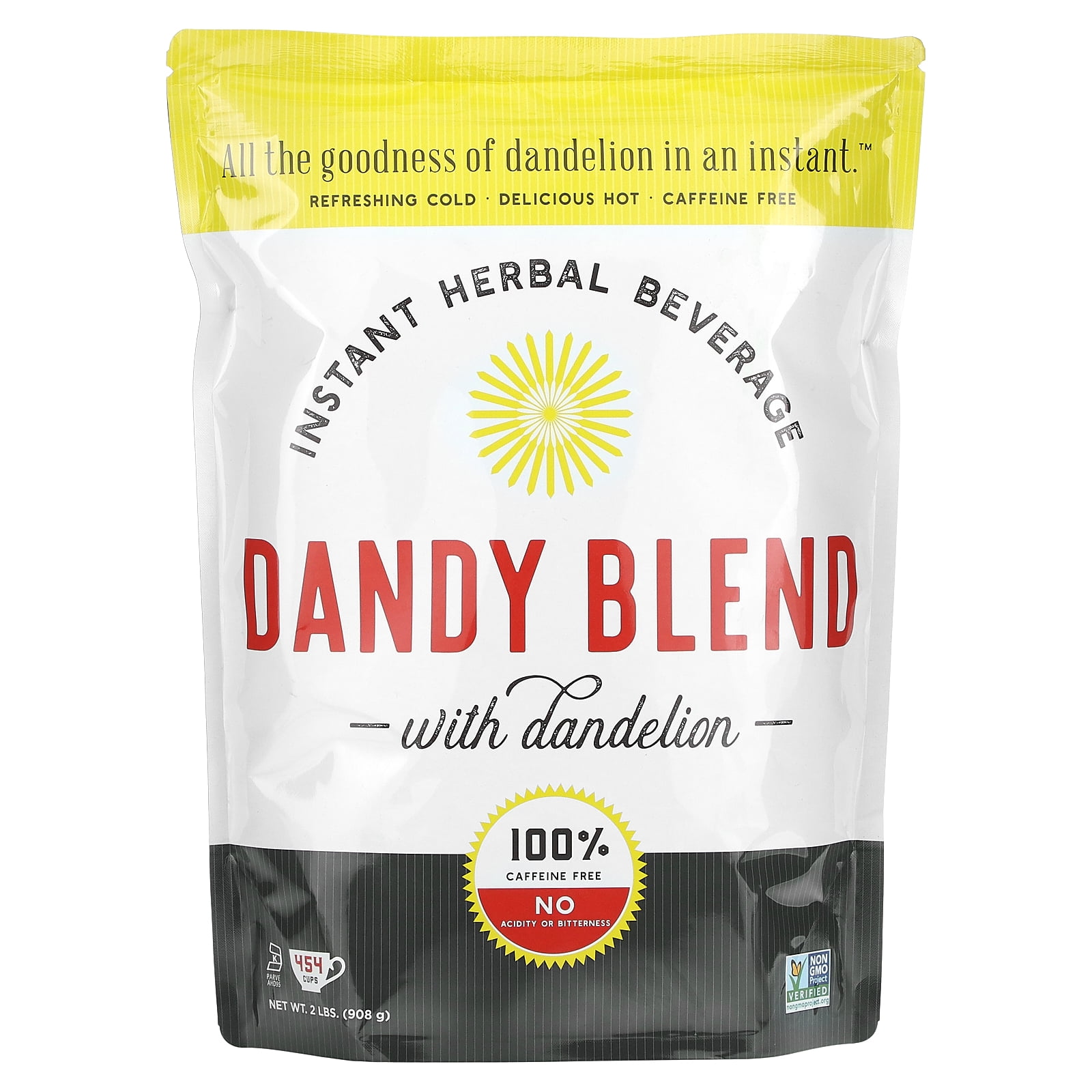 Dandy Blend Instant Herbal Beverage With Dandelion, Smooth Flavor