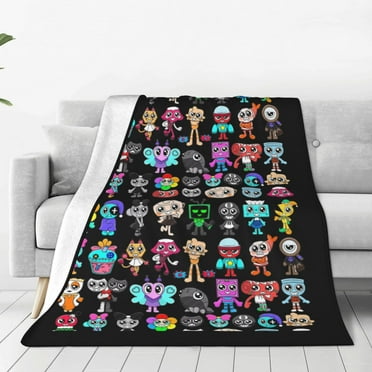 Dandy'S World Blankets Flannel Fleece Warm Soft Throw Blanket For Couch Sofa Bed Living Room All Season Decor Gift 40"X30"