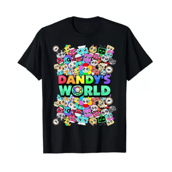 Dandy'S World Costume For And S Cute Funny Shirt BLACK Unisex S-5XL Hot Trending Shirt, Vintage Birthday Gift