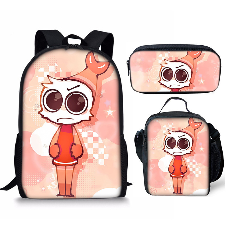 Dandy'S World backpack set lightweight 3 piece travel bag casual ...