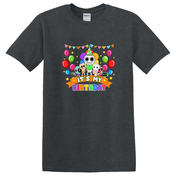 Dandy World Birthday Character Graphic T-Shirt