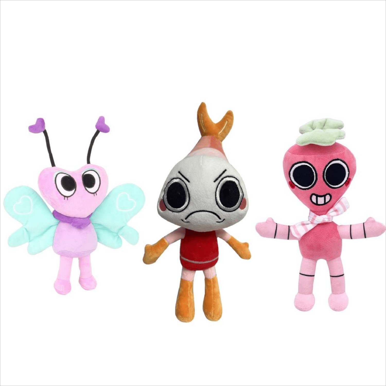 Dandy's World Plush - 12'' Shelly Plushies Toy For Fans Gift, 2024 New Horror Stuffed Doll Kids Adults Halloween Christmas Birthday Choice Boys Girls
