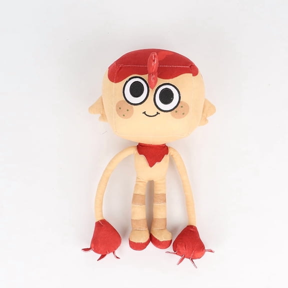 Dandy's World Red Crab Plush Toy, 10.6" Soft Stuffed Ocean Character Doll, Horror Game Collectible Plushie for Kids & Fans Birthday Halloween Gift