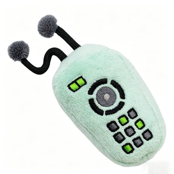 Dandy's World Vee Remote Control Magnetic Plush Accessory, 4" Soft Stuffed TV Character Remote Doll, Horror Game Collectible, Ideal Fans Gift for Birthday & Halloween