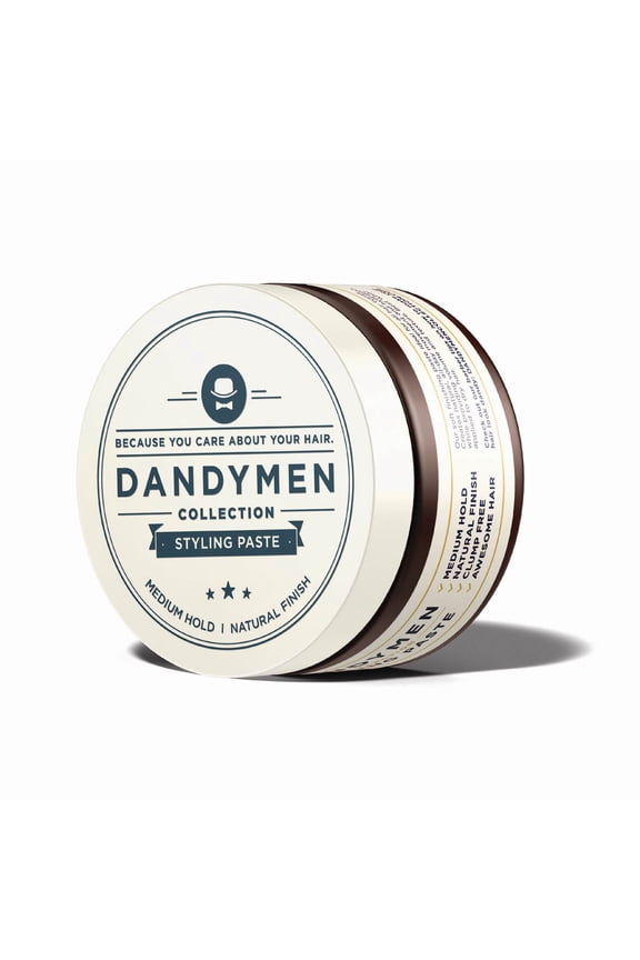 Men's Hair Styling Paste, Medium Hold, Tobacco Vanilla, 3.4 oz