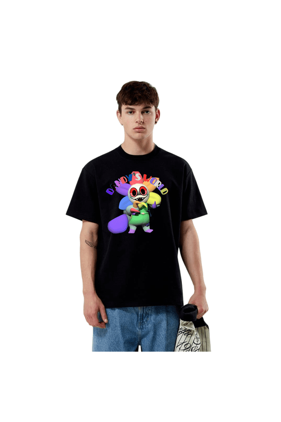 Dandys Games World Funny YouTuber Graphic Art Gamer Unisex T-Shirt V12795, up to Size 5XL