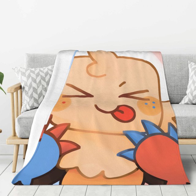 Dandys World Blanket Soft Warm Flannel Throw for Couch Bedroom