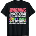 thumbnail image 1 of Dandys World Characters Funny Cartoon Meme Design Unisex T-Shirt, up to size 5XL, 1 of 2