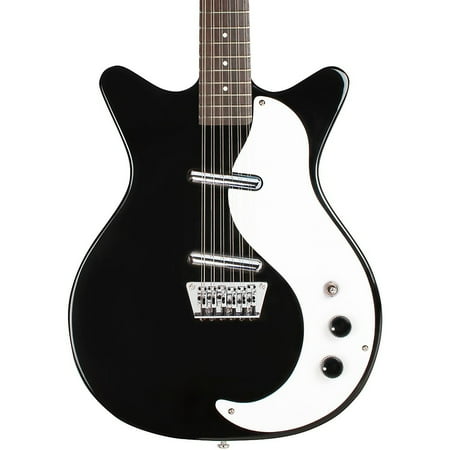 Danelectro 12SDC 12-String Electric Guitar Black
