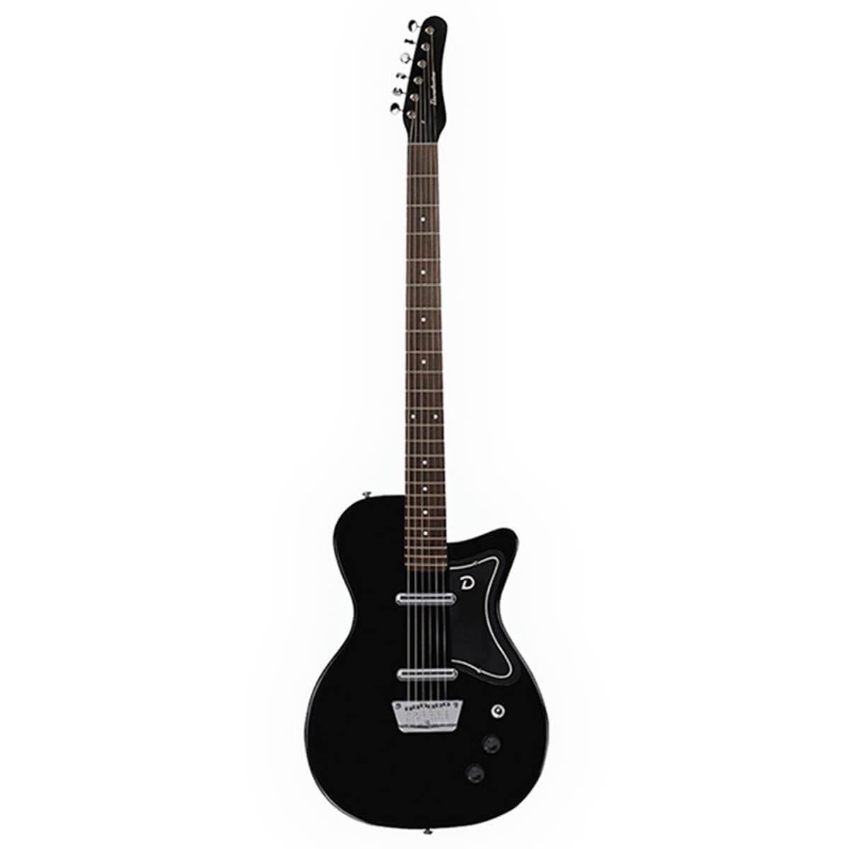 DANELECTRO エレキギター ブラック/ホワイト D59 ビザールギター DANELECTRO エレキギター ブラック/ホワイト D59 ビザールギター