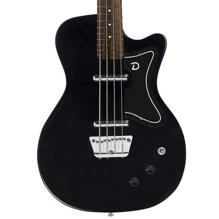 Danelectro 56 Single-Cutaway Electric Bass Guitar Black