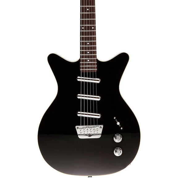 Danelectro '59 Triple Divine Electric Guitar Black