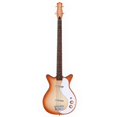 thumbnail image 1 of Danelectro '59DC Long Scale Bass Guitar (Copper), 1 of 7