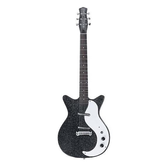 Danelectro 59MJ Electric Guitar Black Metalflake