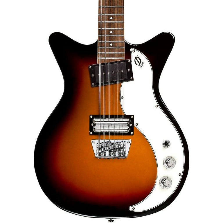Danelectro 59X12 12 String Electric Guitar 3 Tone Burst Walmart