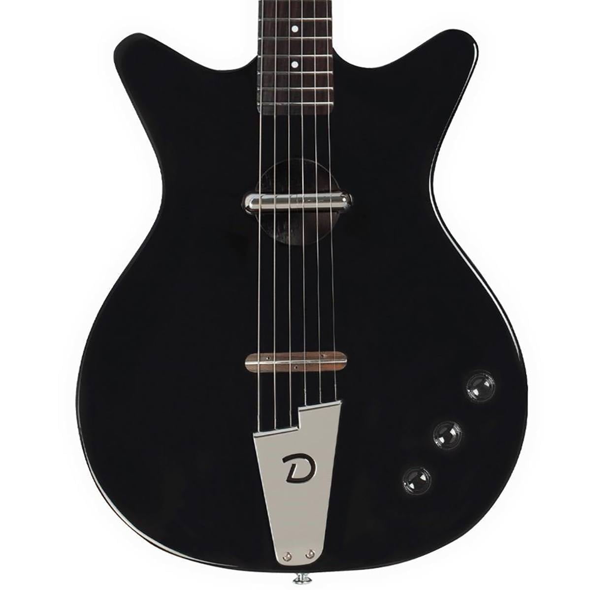 Danelectro Convertible Hollow Body Electric Guitar Black