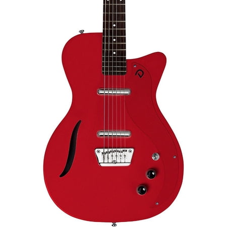 Danelectro Vintage Bartitone Electric Guitar Metallic Red