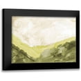 thumbnail image 1 of Danelle, B. 24x18 Black Modern Framed Museum Art Print Titled - Washed Green Landscape, 1 of 5