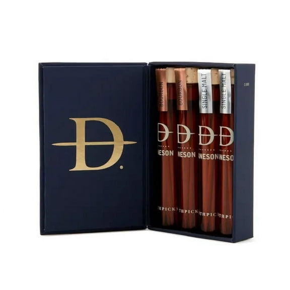 Daneson Single Malt & Bourbon 4-Pack Toothpicks