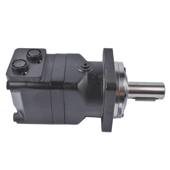 Danfoss Hydraulic Orbital Motor - 151B2052 / 151B-2052 / OMT250151B2052 - 250cc Displacement, Standard PD5.0in Flange, Cylindrical Shaft