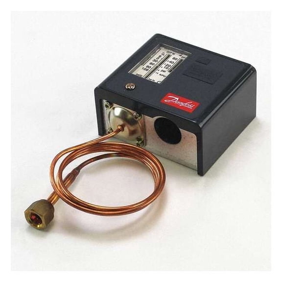 Danfoss Press Switch,6" Hg,108 psig,36" Cap,A/R 060-5233