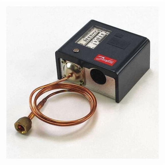 Danfoss Press Switch,6" Hg,108 psig,36" Cap,A/R 060-5233